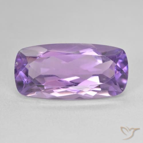 8.04ct Natural Medium Violet Amethyst, Cushion, VVS-VS