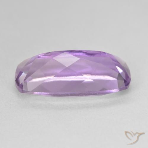 Amethyst Gemstone in 18.2 x 9.1 mm Size for Sale, Amethyst Stone in Pinkish Violet Color