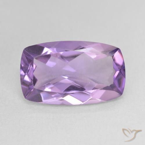 5.13 ct Cushion Cut Amethyst, 15 x 9.2 mm From Brazil, Photo A