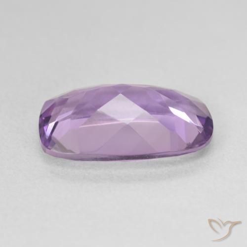 Amethyst Gemstone in 15 x 9.1 mm Size for Sale, Amethyst Stone in Medium Light Purplish-Violet Color