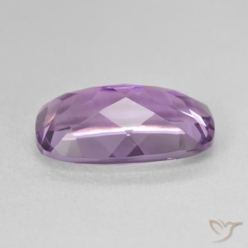 Amethyst Gemstone in 15.1 x 9 mm Size for Sale, Amethyst Stone in Medium Light Purplish-Violet Color