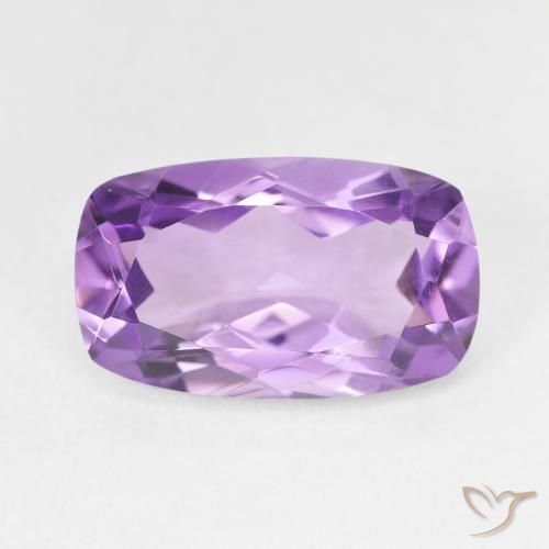 5.85ct Natural Purplish Violet Amethyst, Cushion, VVS