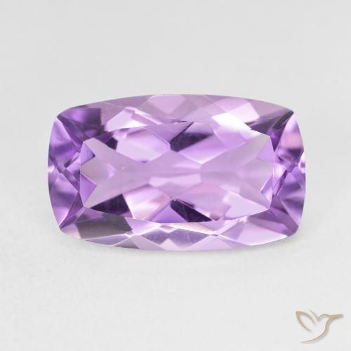 5.80ct Natural Purplish Violet Amethyst, Cushion, VVS