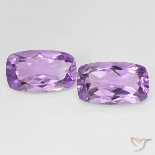 11.51ctw Natural Medium Pink Violet Amethyst, Cushion, VVS-VS