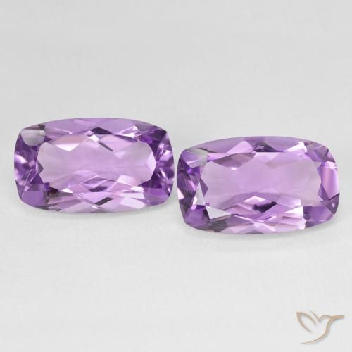 10.87ctw Natural Medium Violet Amethyst, Cushion, VVS