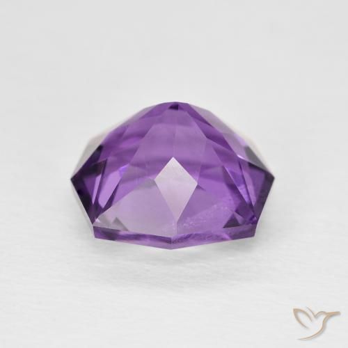 Amethyst Gemstone in 10 x 10 mm (calibrated) Size for Sale, Amethyst Stone in Vivid Violet Color