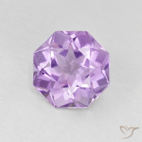 1.83ct Natural Iris Violet Amethyst, Emerald Cut, VS-SI