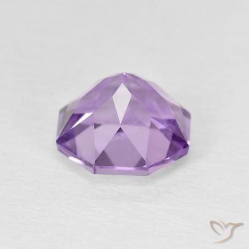 Amethyst Gemstone in 8 x 8 mm (calibrated) Size for Sale, Amethyst Stone in Iris Violet Color