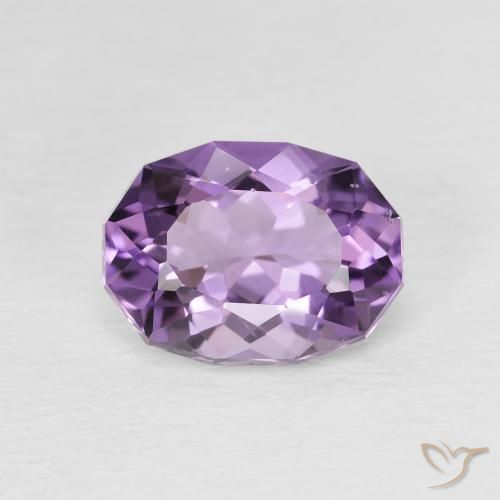 2.33ct Natural Purplish Violet Amethyst, Oval, VS-SI