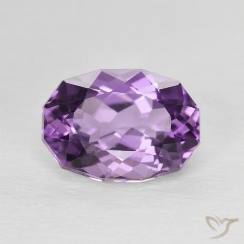 2.82ct Natural Purplish Violet Amethyst, Oval, VVS-VS