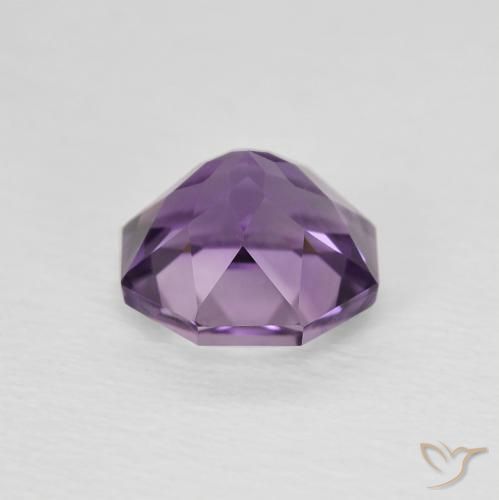 Amethyst Gemstone in 7 x 7 mm (calibrated) Size for Sale, Amethyst Stone in Purplish Violet Color