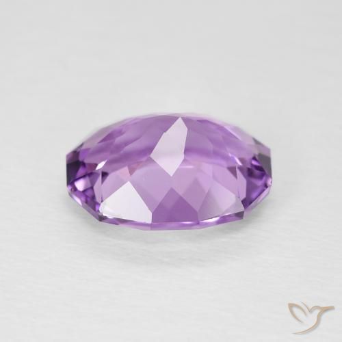Amethyst Gemstone in 10 x 8 mm (calibrated) Size for Sale, Amethyst Stone in Light-Medium Violet Color