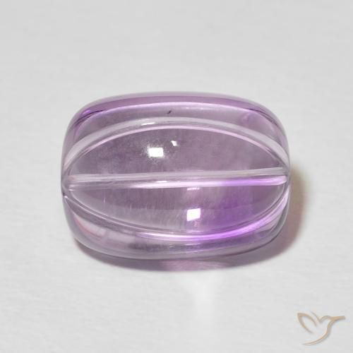 5.28ct Natural Medium Pink Violet Amethyst, Fancy, Transparent