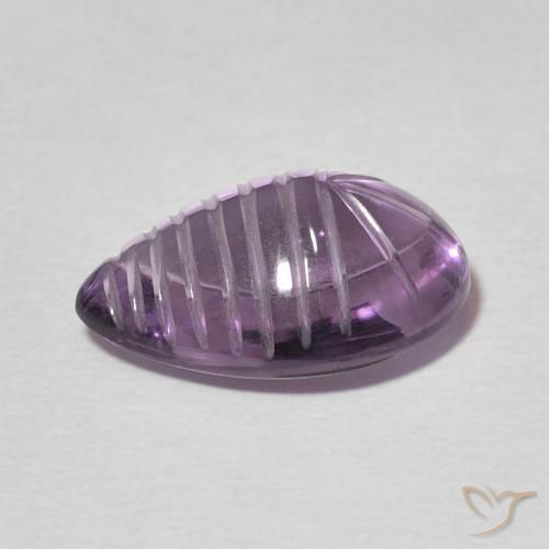 Amethyst Gemstone in 15 x 10 mm (calibrated) Size for Sale, Amethyst Stone in Medium Violet Color