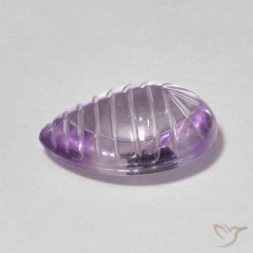 Amethyst Gemstone in 16 x 12 mm (calibrated) Size for Sale, Amethyst Stone in Sangria Violet Color