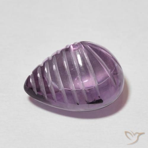 Amethyst Gemstone in 13 x 11 mm (calibrated) Size for Sale, Amethyst Stone in Deep Mauve Color