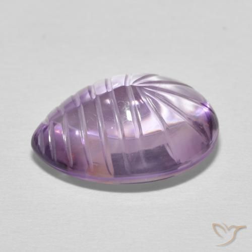 Amethyst Gemstone in 16 x 12 mm (calibrated) Size for Sale, Amethyst Stone in Medium Violet Color