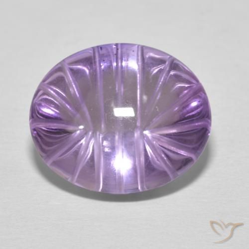 8.79ct Natural Iris Violet Amethyst, Oval, Transparent