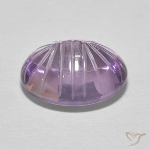 Amethyst Gemstone in 14.9 x 12.6 mm Size for Sale, Amethyst Stone in Iris Violet Color