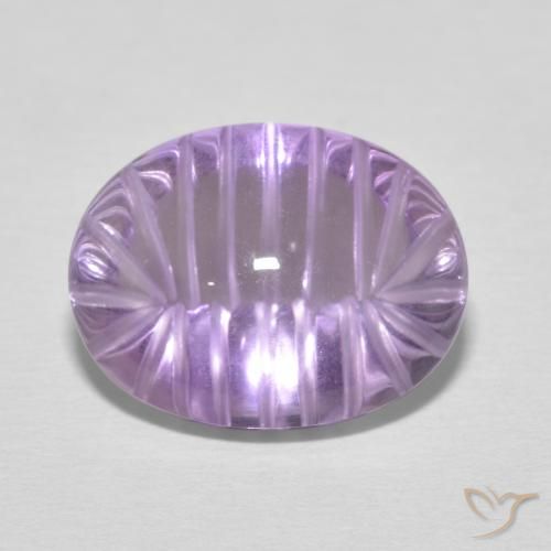 8.02ct Natural Iris Violet Amethyst, Oval, Transparent