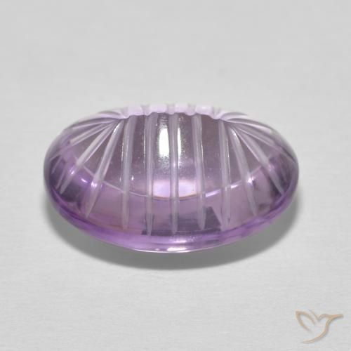 Amethyst Gemstone in 14.9 x 11.8 mm Size for Sale, Amethyst Stone in Iris Violet Color