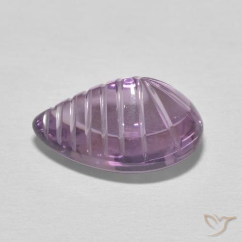 Amethyst Gemstone in 14 x 10 mm (calibrated) Size for Sale, Amethyst Stone in Light-Medium Violet Color