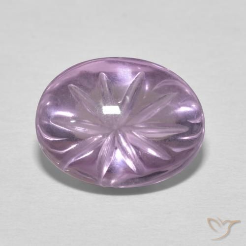 4.84ct Natural Magenta Amethyst, Oval, Transparent