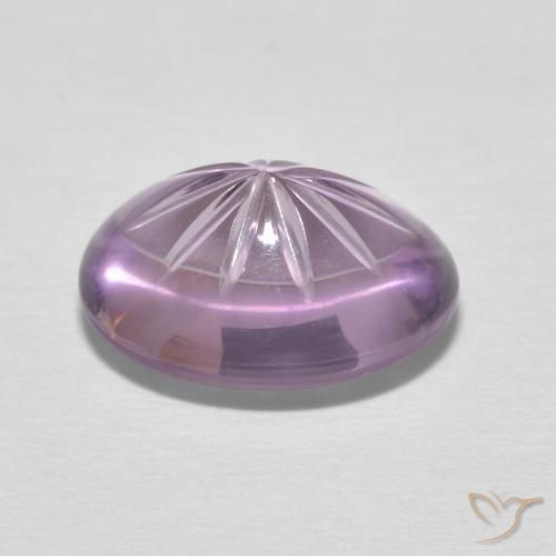 Amethyst Gemstone in 12.7 x 9.9 mm Size for Sale, Amethyst Stone in Magenta Color