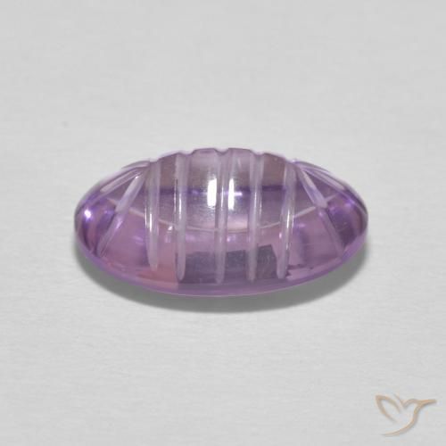 Amethyst Gemstone in 12.5 x 8.6 mm Size for Sale, Amethyst Stone in Purplish Violet Color