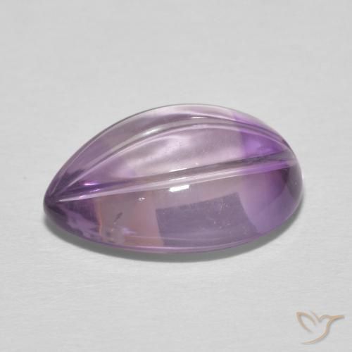 Amethyst Gemstone in 15 x 10.8 mm Size for Sale, Amethyst Stone in Iris Violet Color