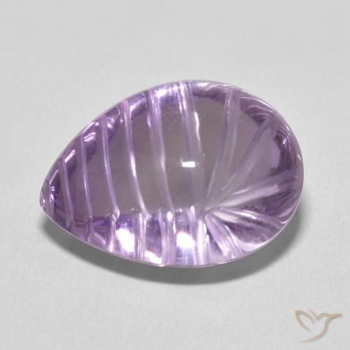 Amethyst Gemstone in 16 x 12 mm (calibrated) Size for Sale, Amethyst Stone in Medium Violet Color