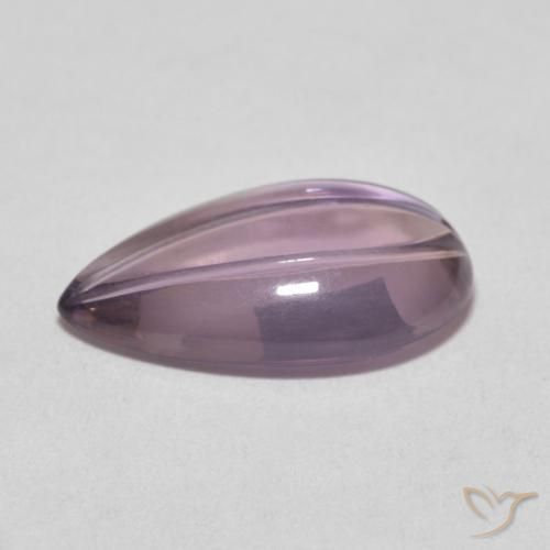 Amethyst Gemstone in 16.8 x 9.8 mm Size for Sale, Amethyst Stone in Light Violet Color