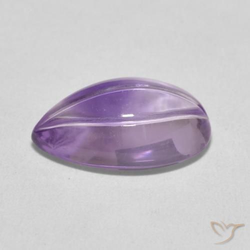 Amethyst Gemstone in 14.7 x 9.4 mm Size for Sale, Amethyst Stone in Light Pink-Violet Color