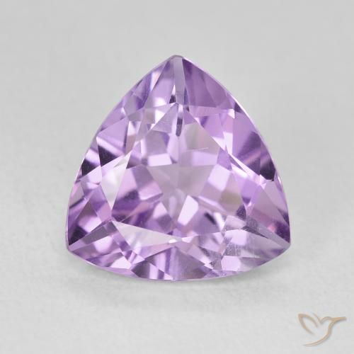 2.87ct Natural Iris Violet Amethyst, Trillion, VVS-VS