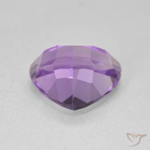 Amethyst Gemstone in 10 x 10 mm (calibrated) Size for Sale, Amethyst Stone in Medium Violet Color