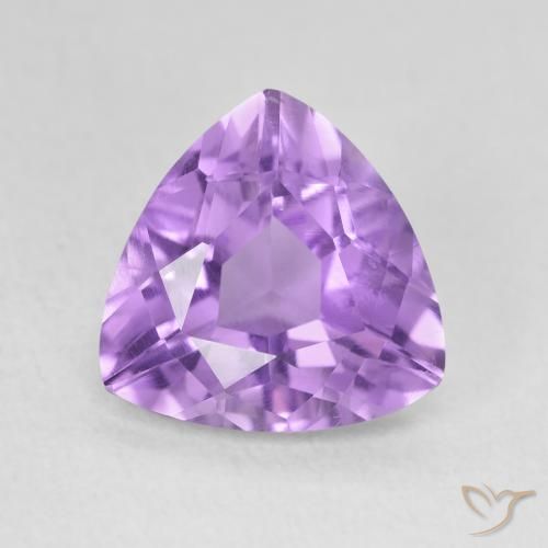2.62ct Natural Iris Violet Amethyst, Trillion, VVS-VS