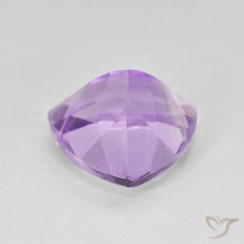 Amethyst Gemstone in 10 x 10 mm (calibrated) Size for Sale, Amethyst Stone in Medium Violet Color