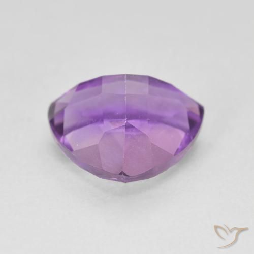 Amethyst Gemstone in 10 x 10 mm (calibrated) Size for Sale, Amethyst Stone in Medium Violet Color