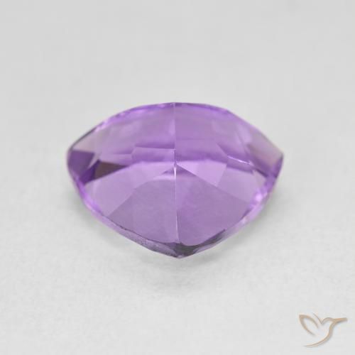 Amethyst Gemstone in 10 x 10 mm (calibrated) Size for Sale, Amethyst Stone in Medium Violet Color