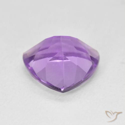 Amethyst Gemstone in 10 x 10 mm (calibrated) Size for Sale, Amethyst Stone in Pinkish Violet Color