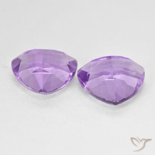 Amethyst Gemstones in 10 x 10 mm (calibrated) Size for Sale, Amethyst Stones in Medium Violet Color