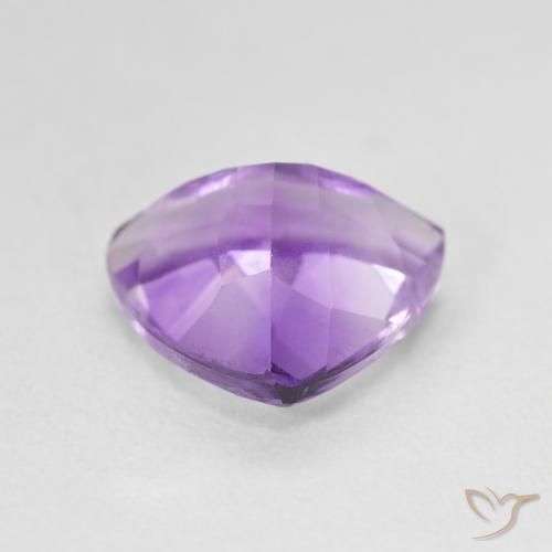 Amethyst Gemstone in 10 x 10 mm (calibrated) Size for Sale, Amethyst Stone in Deep Violet Color