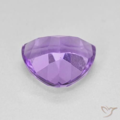 Amethyst Gemstone in 10 x 10 mm (calibrated) Size for Sale, Amethyst Stone in Deep Violet Color