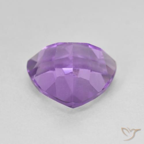 Amethyst Gemstone in 10 x 10 mm (calibrated) Size for Sale, Amethyst Stone in Deep Violet Color