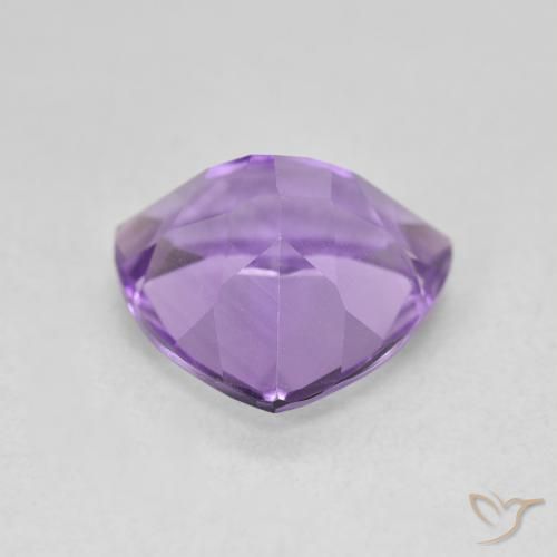 Amethyst Gemstone in 10 x 10 mm (calibrated) Size for Sale, Amethyst Stone in Deep Purplish Violet Color