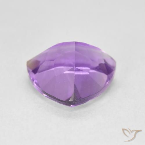 Amethyst Gemstone in 10 x 10 mm (calibrated) Size for Sale, Amethyst Stone in Intense Violet Color