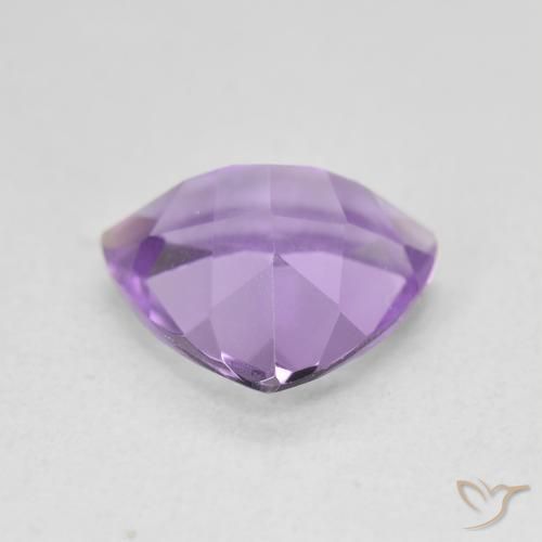 Amethyst Gemstone in 10 x 10 mm (calibrated) Size for Sale, Amethyst Stone in Deep Iris Violet Color