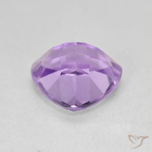 Amethyst Gemstone in 10 x 10 mm (calibrated) Size for Sale, Amethyst Stone in Medium Violet Color