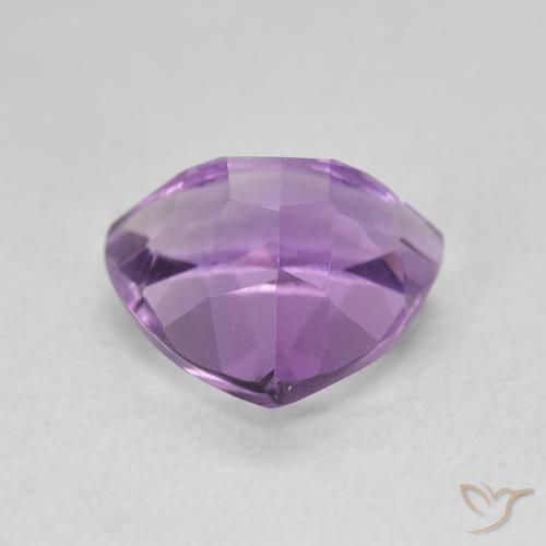 Amethyst Gemstone in 10 x 10 mm (calibrated) Size for Sale, Amethyst Stone in Eggplant Violet Color