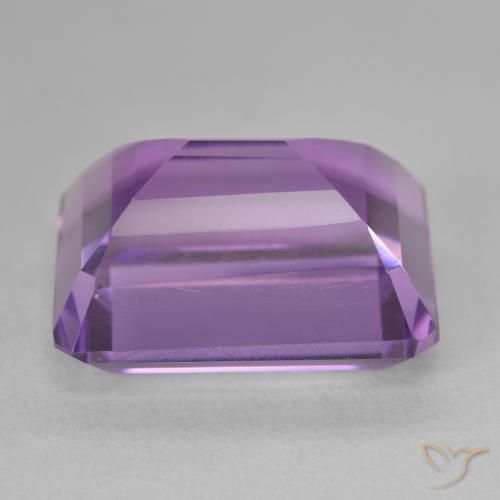Amethyst Gemstone in 18.2 x 14.2 mm Size for Sale, Amethyst Stone in Intense Violet Color